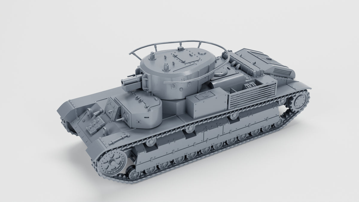 WG3D T28A  (Soviet, WW2) or T28M  (Finland, WW2)