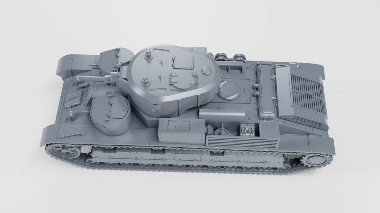 WG3D T28A  (Soviet, WW2) or T28M  (Finland, WW2)