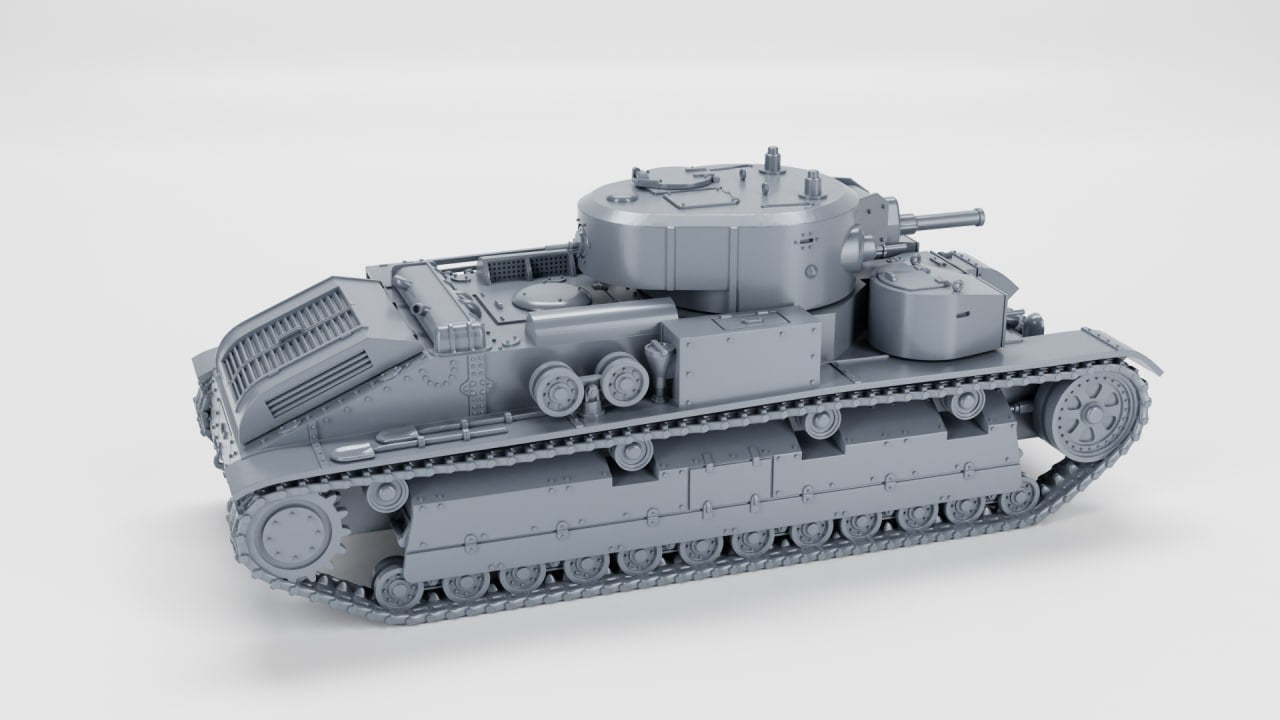 WG3D T28A  (Soviet, WW2) or T28M  (Finland, WW2)