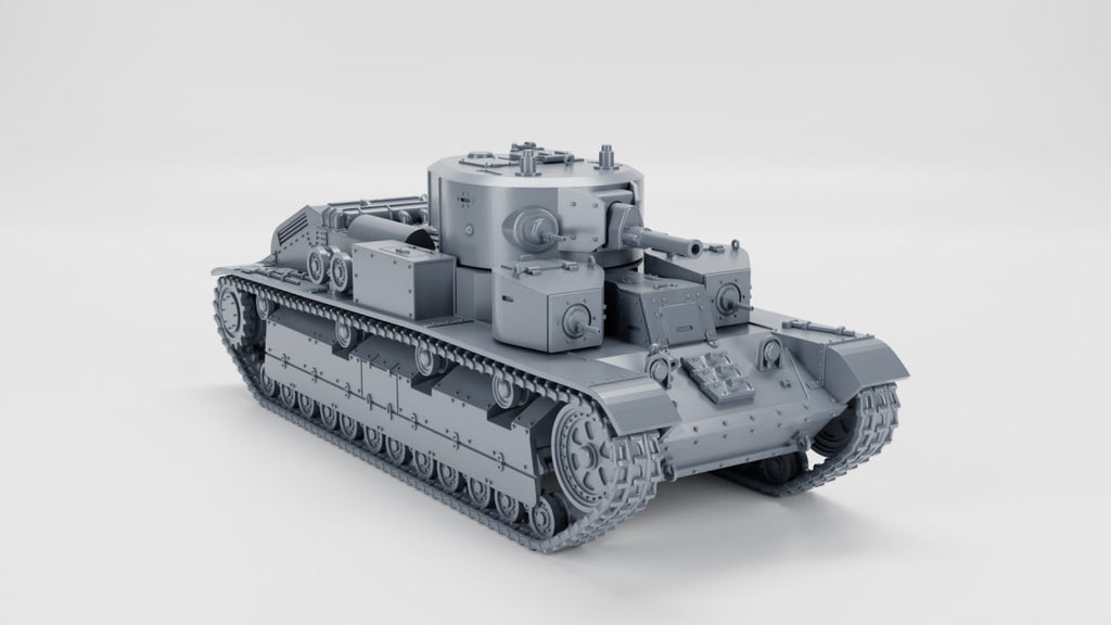 WG3D T28A  (Soviet, WW2) or T28M  (Finland, WW2)