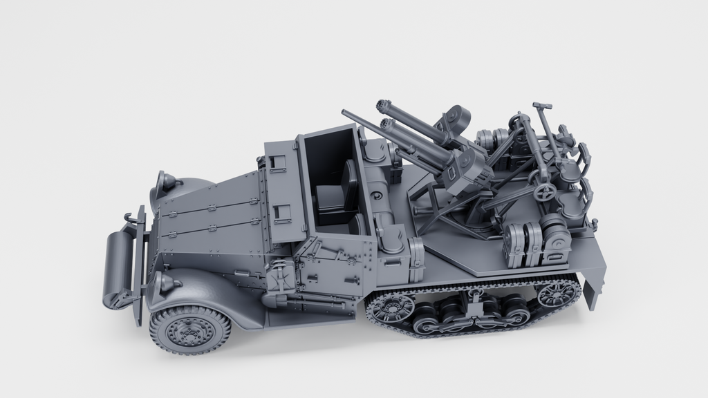 WG3D Halftrack T28E1 MGMC (US, WW2)