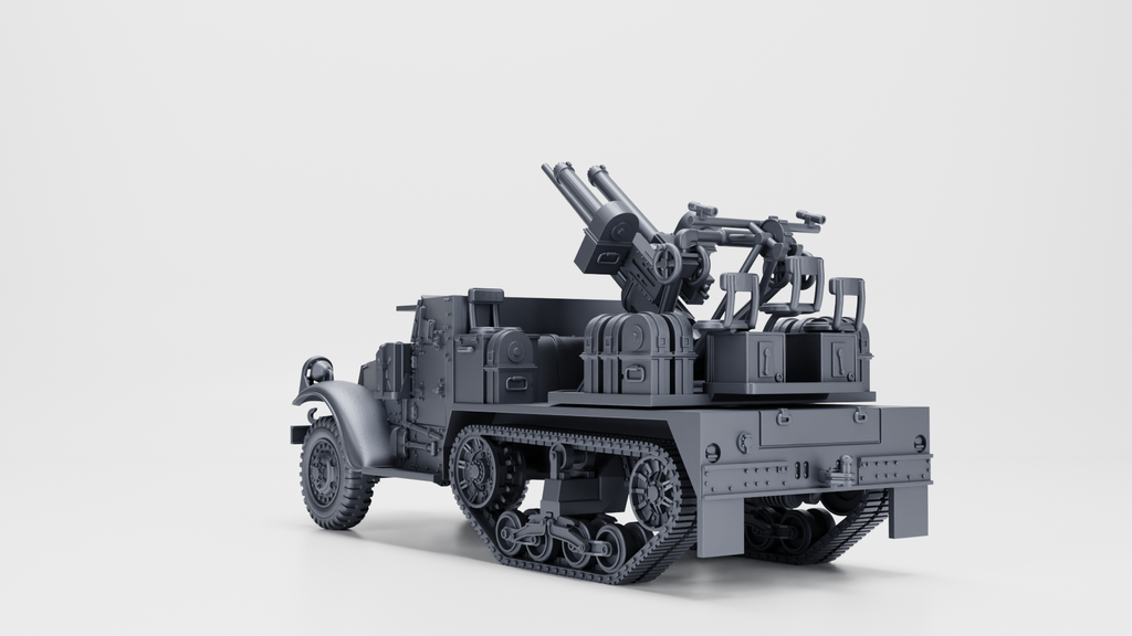 WG3D Halftrack T28E1 MGMC (US, WW2)