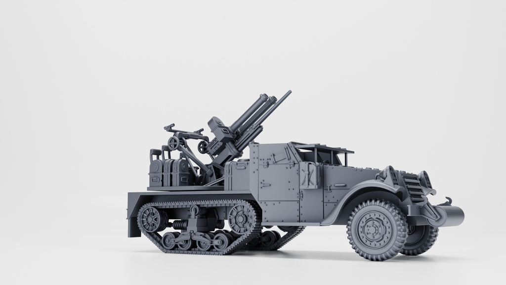 WG3D Halftrack T28E1 MGMC (US, WW2)