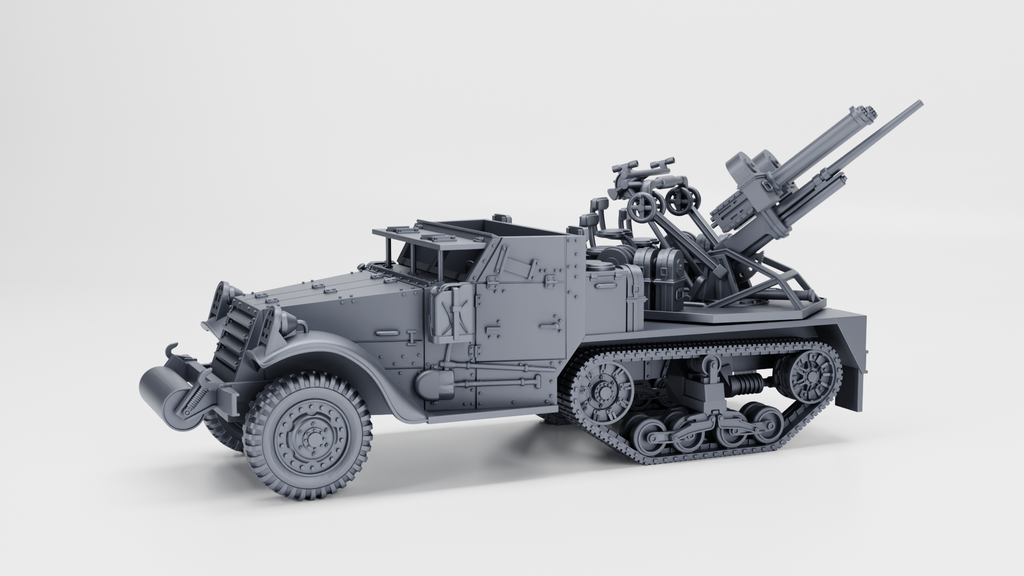 WG3D Halftrack T28E1 MGMC (US, WW2)