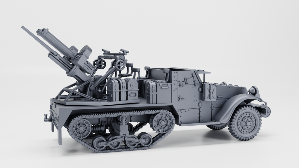 WG3D Halftrack T28E1 MGMC (US, WW2)