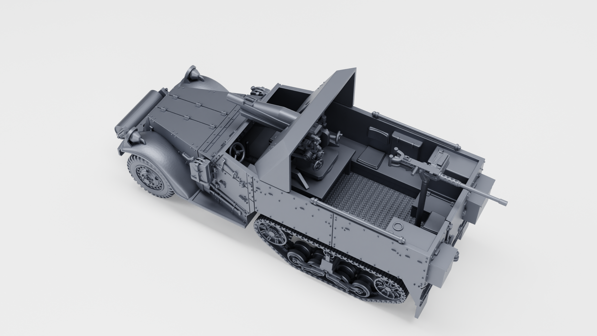 WG3D Halftrack T30 75mm HMC or T19 HMC Half-tracks (US, WW2)