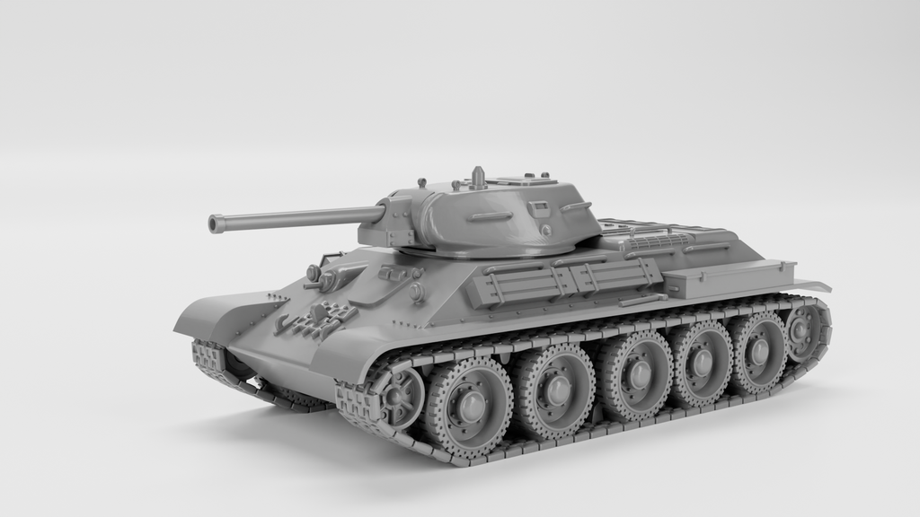 WG3D T-34/76 model 1941 (Soviet, WW2)