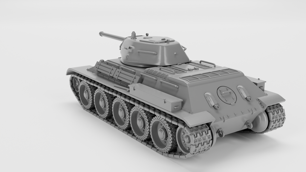 WG3D T-34/76 model 1941 (Soviet, WW2)