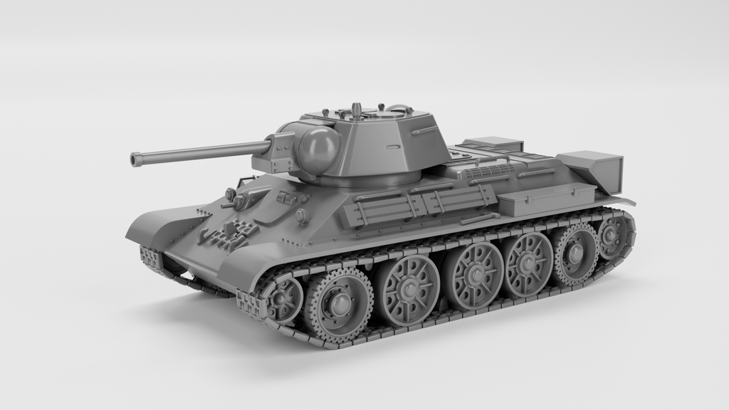 WG3D T-34/76 model 1942 (Soviet, WW2)