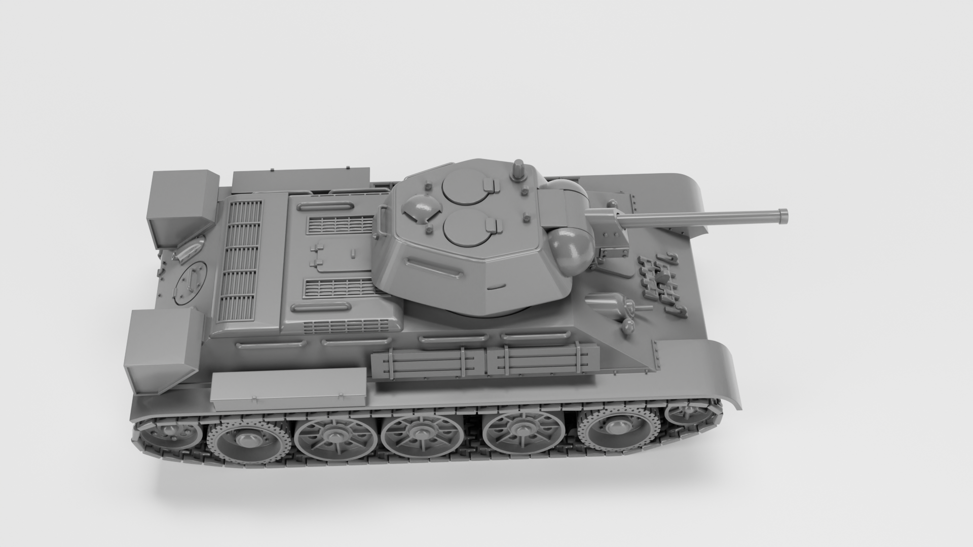 WG3D T-34/76 model 1942 (Soviet, WW2)