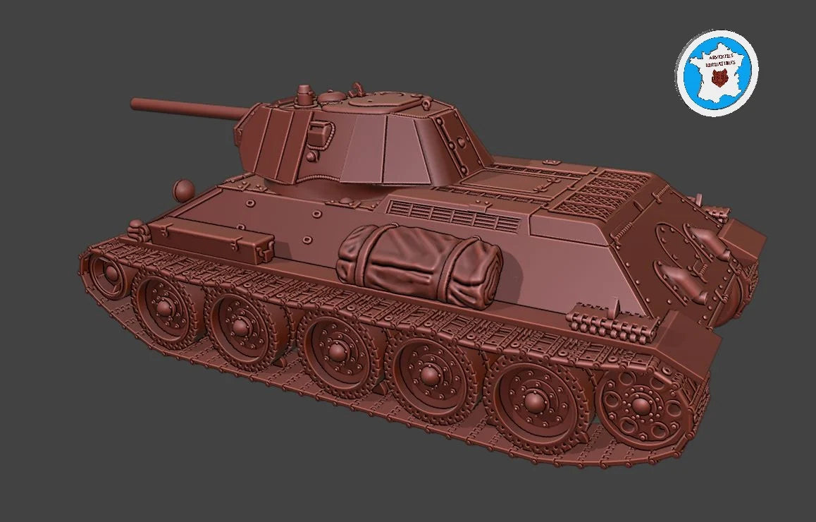 Arvernes T-34/76 m.1942 E (Soviet, WW2)