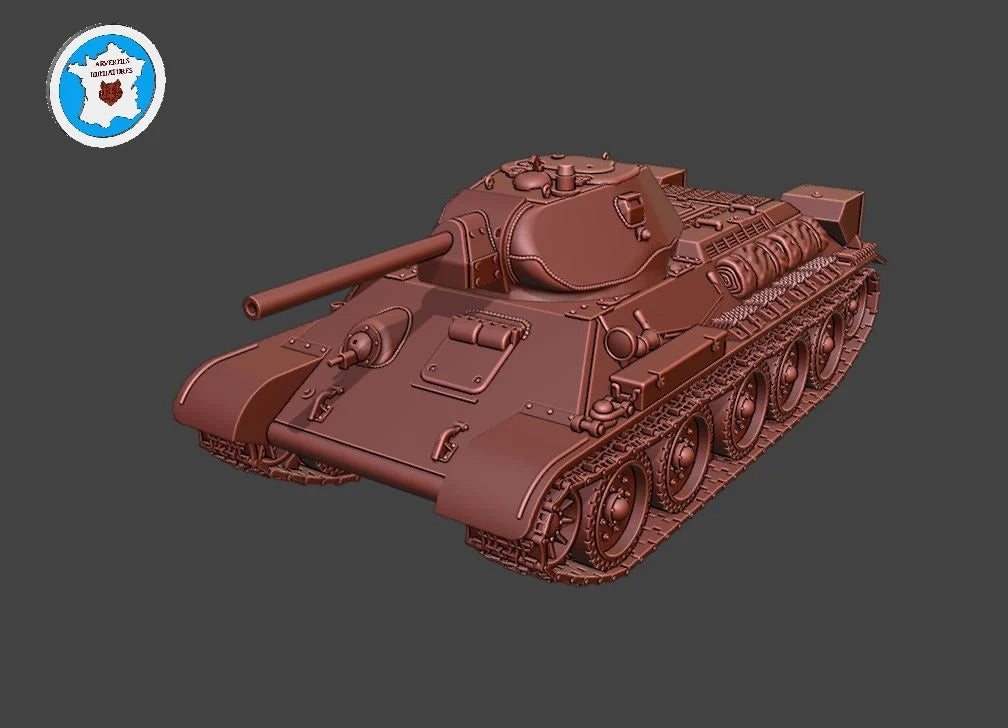 Arvernes T-34/76 m.1942 + OT (Soviet, WW2)