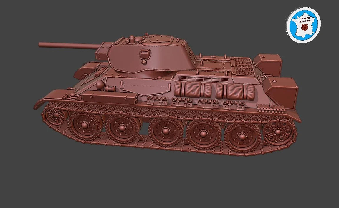 Arvernes T-34/76 m.1942 + OT (Soviet, WW2)