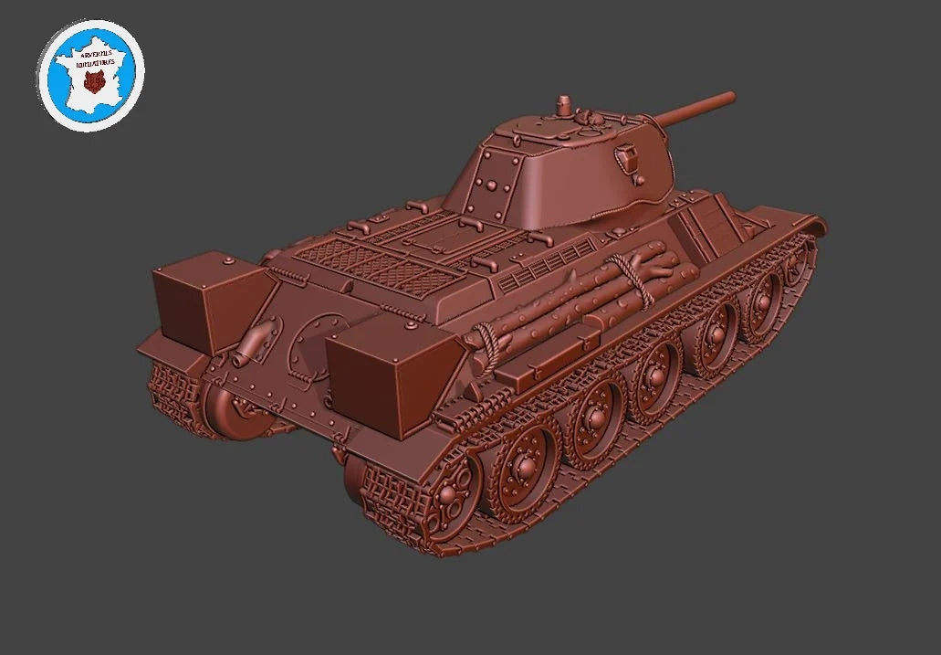 Arvernes T-34/76 m.1942 + OT (Soviet, WW2)