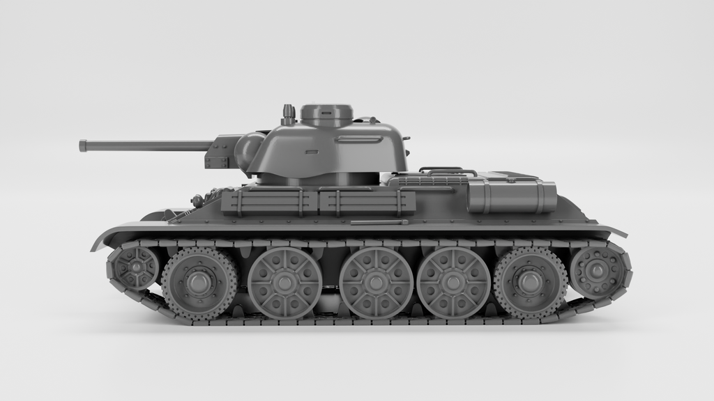 WG3D T-34/76 model 1943 (Soviet, WW2)