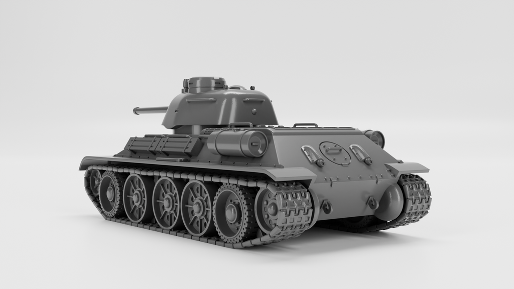 WG3D T-34/76 model 1943 (Soviet, WW2)