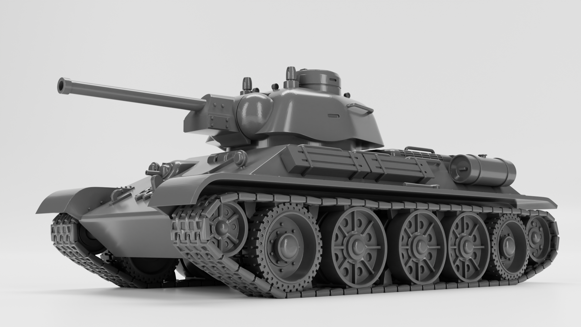 WG3D T-34/76 model 1943 (Soviet, WW2)