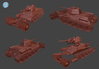 Arvernes T-34/76 m.1943 + PT3 Mine Roller (Soviet, WW2)