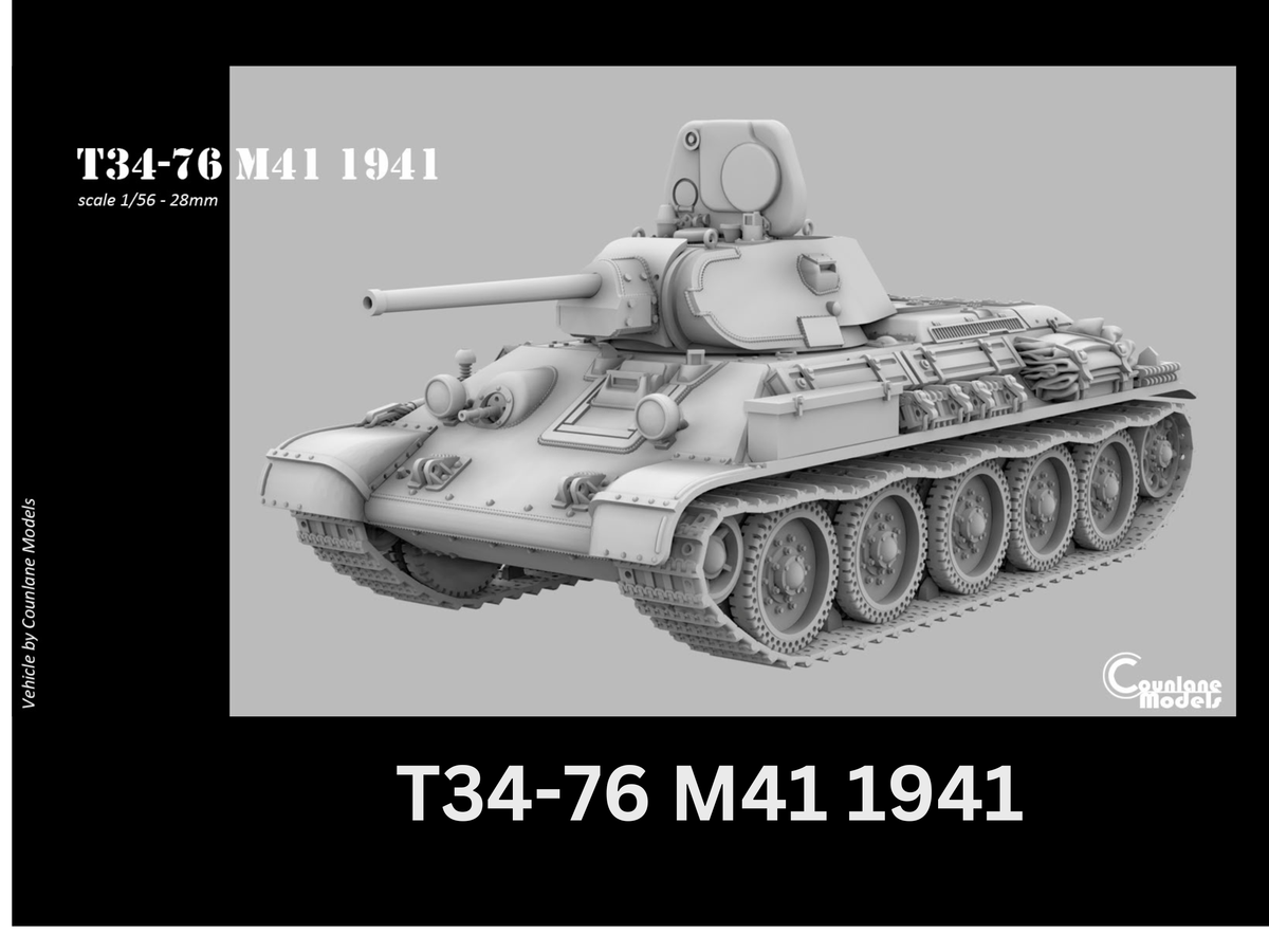 Counlane T34-76 M41 1941 (Soviet, WW2)