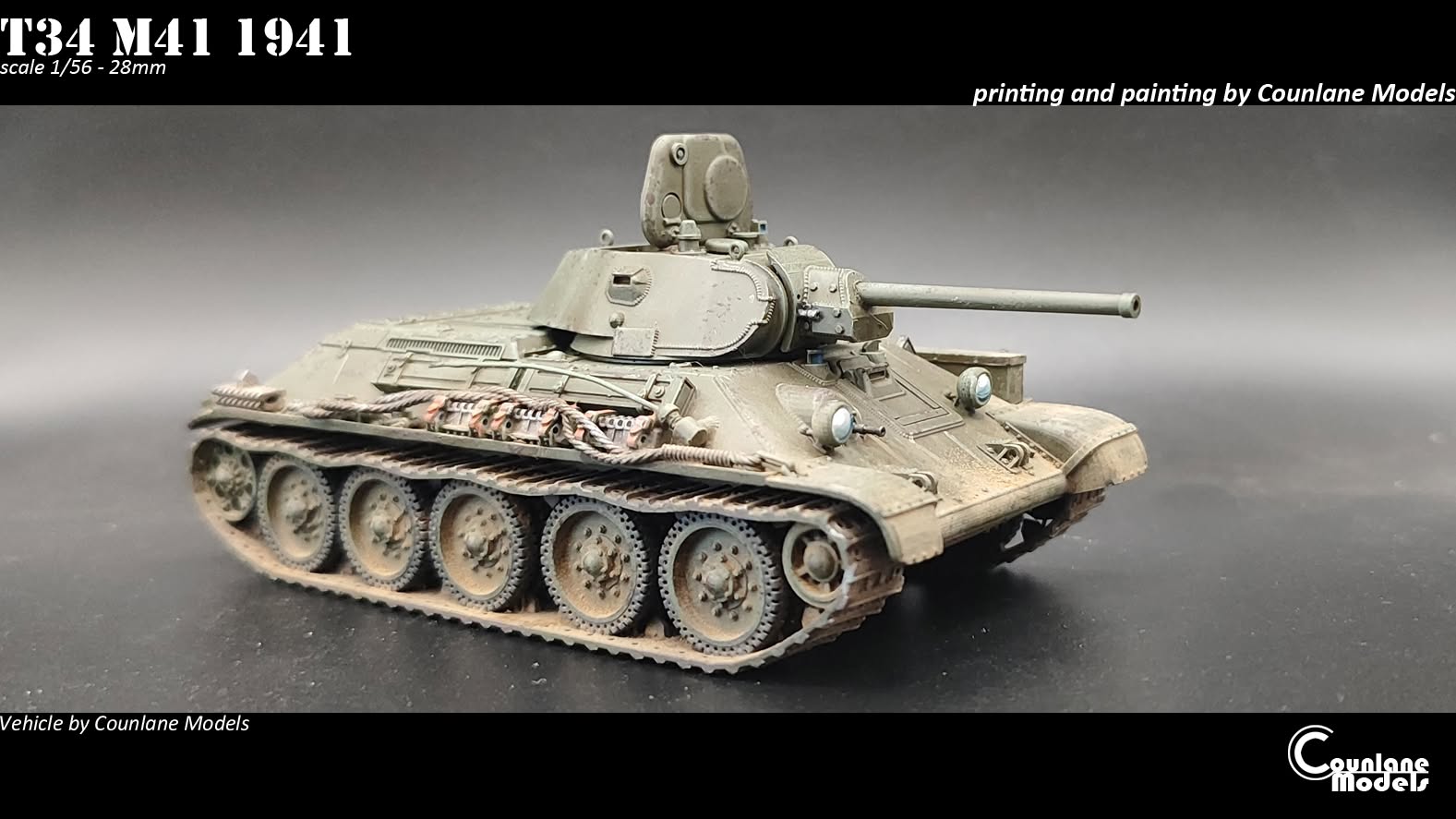 Counlane T34-76 M41 1941 (Soviet, WW2)