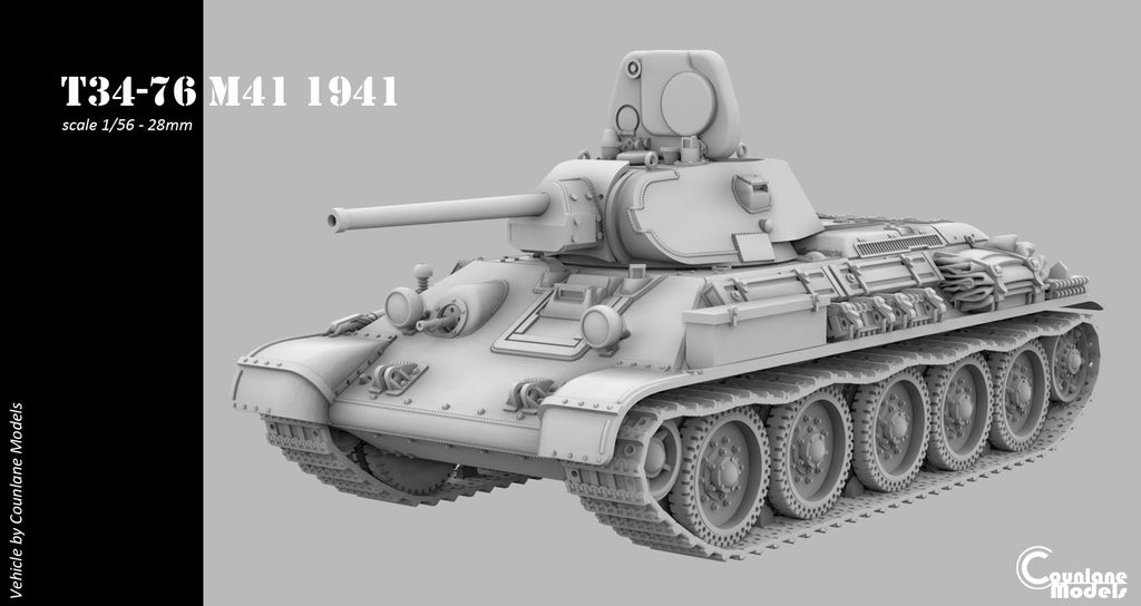 Counlane T34-76 M41 1941 (Soviet, WW2)