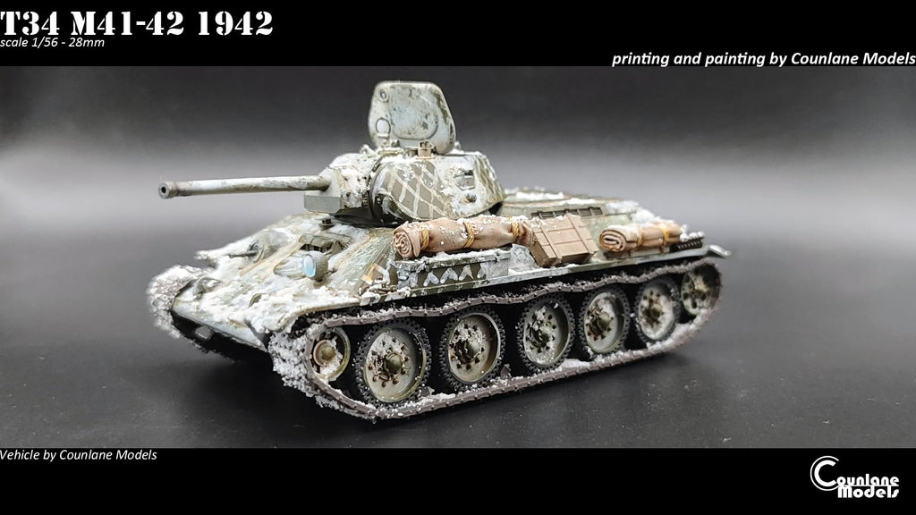 Counlane T34-76 M41-42 1942 (Soviet, WW2)