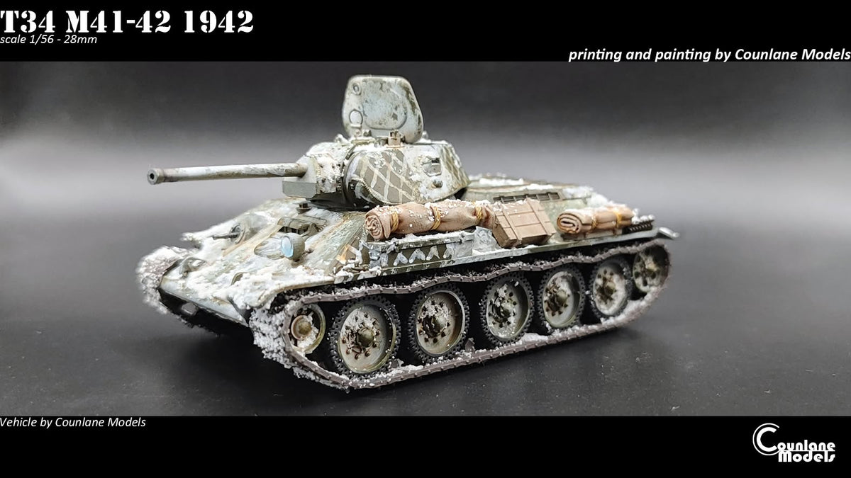 Counlane T34-76 M41-42 1942 (Soviet, WW2)