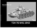 Counlane T34-76 M41-42 1942 (Soviet, WW2)