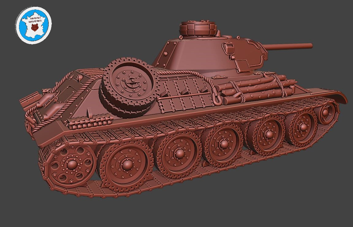 Arvernes T-34/76 m.1941 Captured (Germany, WW2)