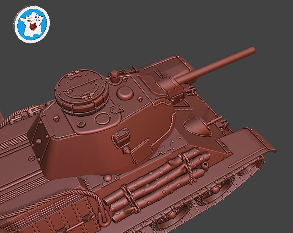 Arvernes T-34/76 m.1941 Captured (Germany, WW2)