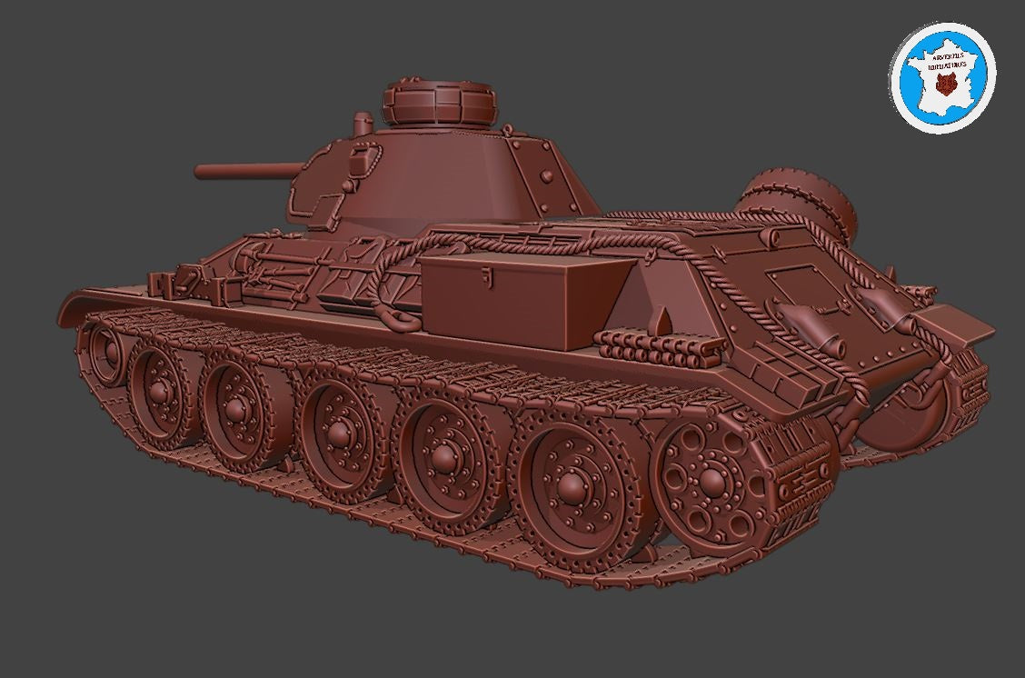 Arvernes T-34/76 m.1941 Captured (Germany, WW2)
