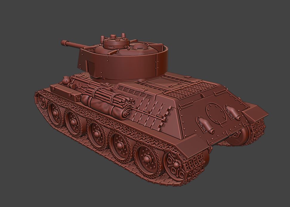 Arvernes T-34/76 m.1943 Captured (Germany, WW2)