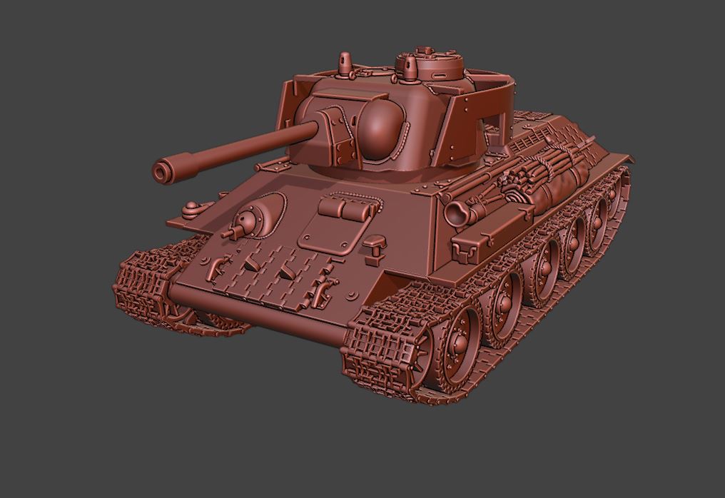 Arvernes T-34/76 m.1943 Captured (Germany, WW2)
