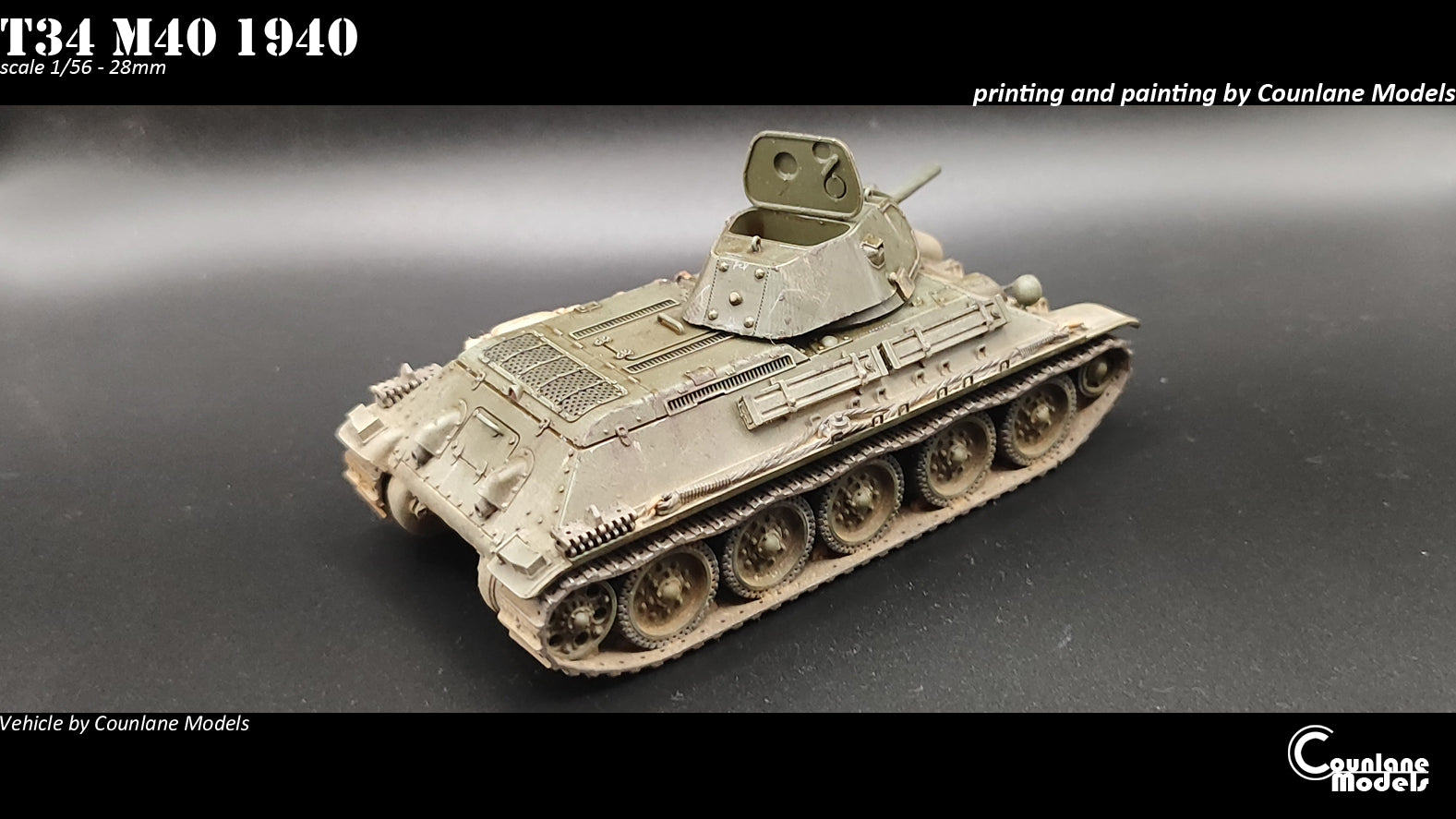 Counlane T34-76 M40 1940 (Soviet, WW2)