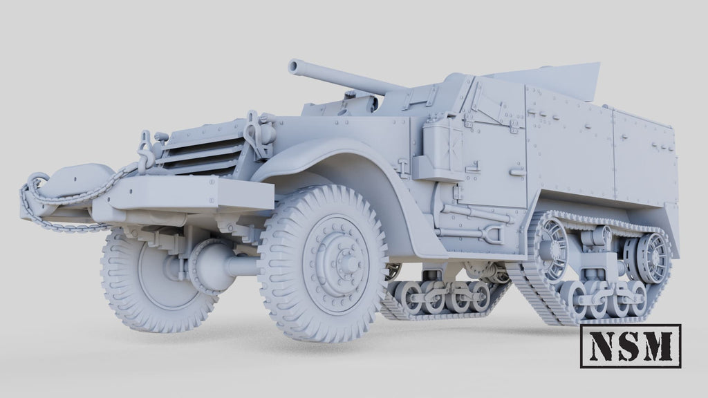 NSM Halftrack T48 57mm GMC - (Soviet, WW2)
