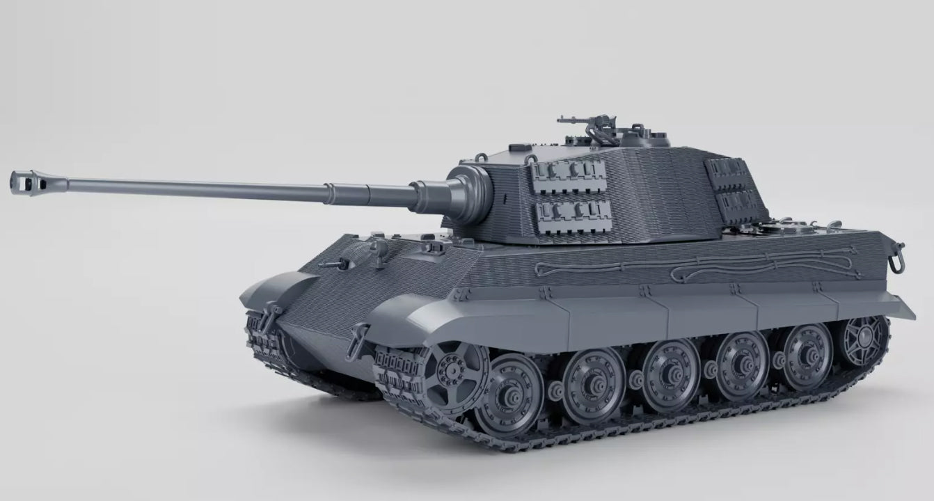 WG3D TIGER II Ausf B - Henschel Turret  (Germany, WW2)