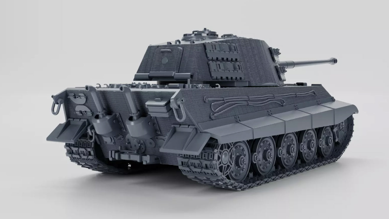 WG3D TIGER II Ausf B - Henschel Turret  (Germany, WW2)