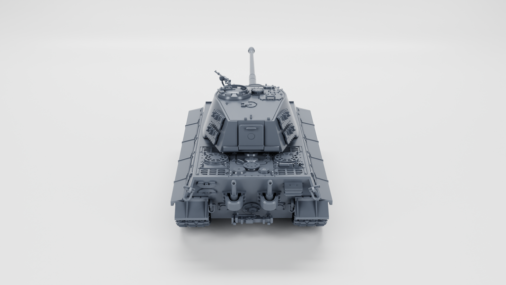 WG3D TIGER II Ausf B - Henschel Turret  (Germany, WW2)