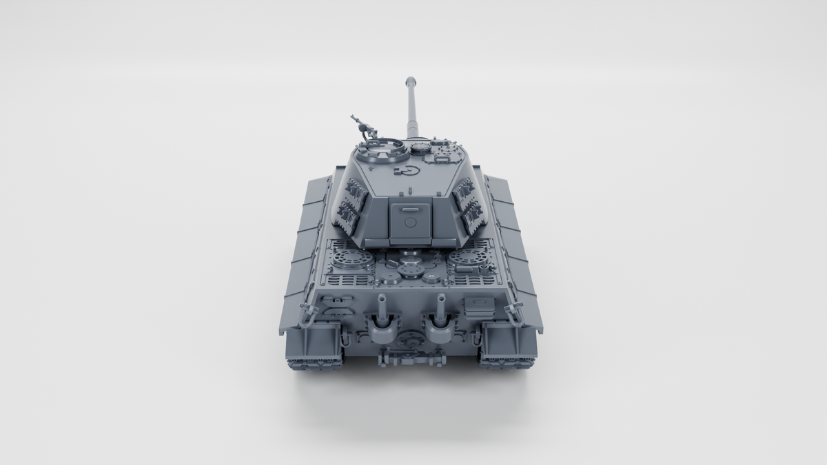 WG3D TIGER II Ausf B - Henschel Turret  (Germany, WW2)
