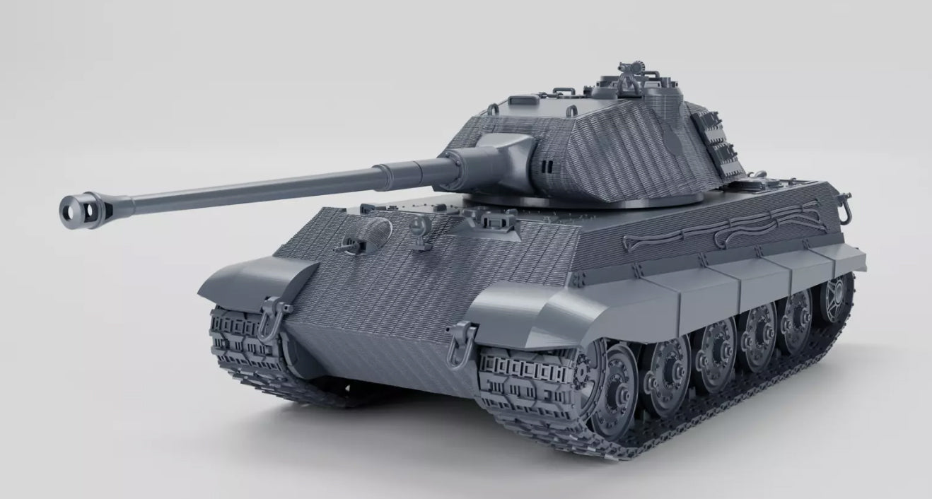 WG3D TIGER II Ausf B - Porsche Turret  (Germany, WW2)