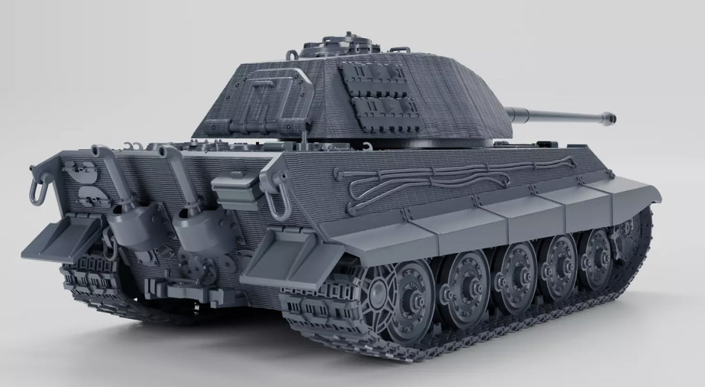 WG3D TIGER II Ausf B - Porsche Turret  (Germany, WW2)