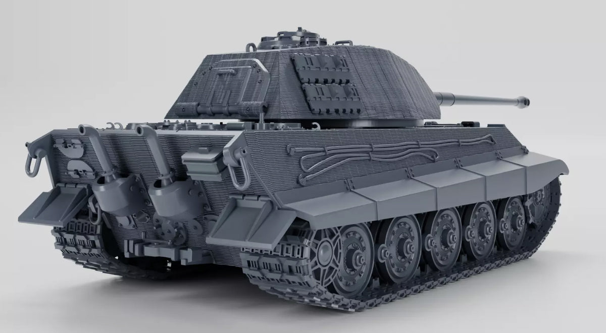 WG3D TIGER II Ausf B - Porsche Turret  (Germany, WW2)