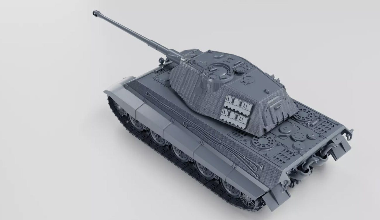 WG3D TIGER II Ausf B - Porsche Turret  (Germany, WW2)