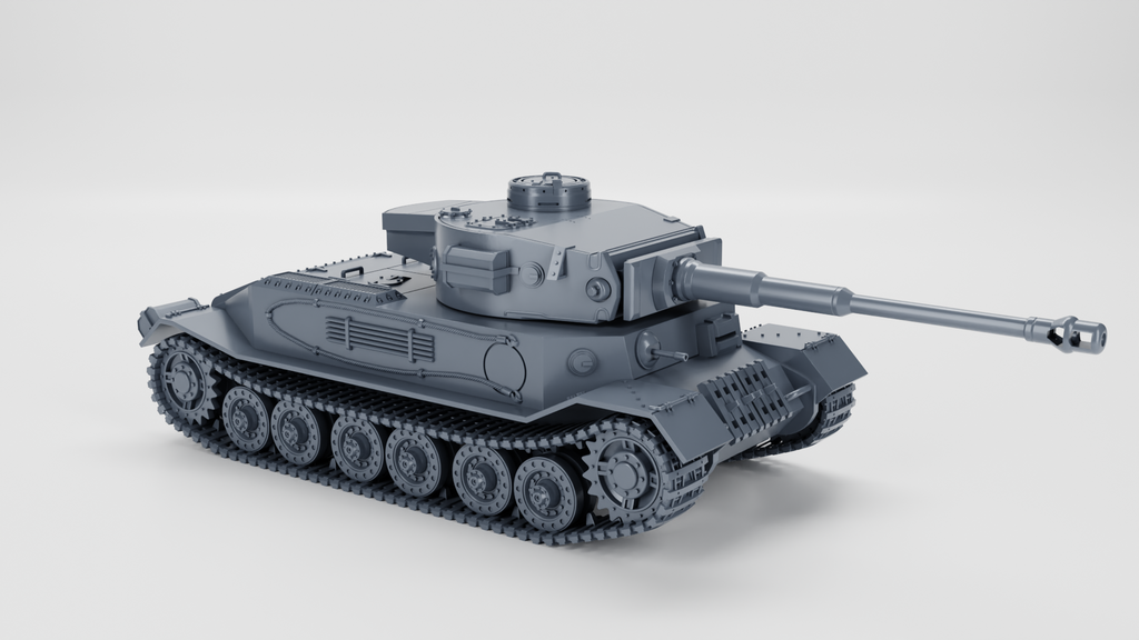 WG3D Tiger I - Porsche Tiger - VK 45.01(P) (Germany, WW2)