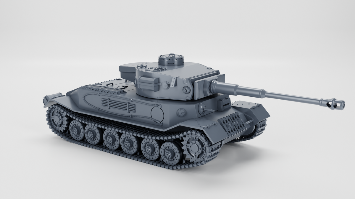WG3D Tiger I - Porsche Tiger - VK 45.01(P) (Germany, WW2)