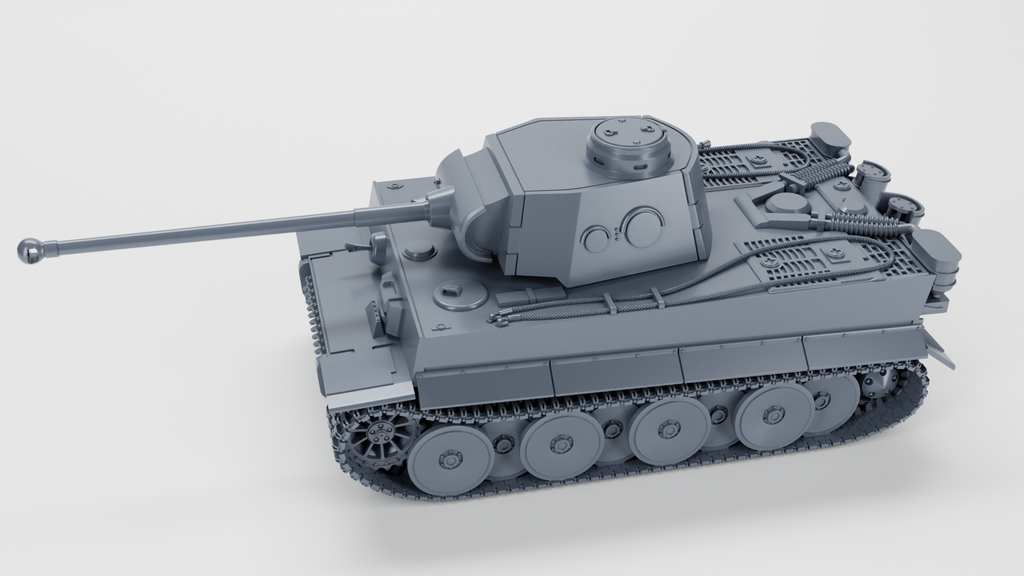 WG3D Tiger I - VK45.01(H2) with 7.5cm KwK L70  (Germany, WW2)