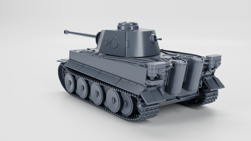 WG3D Tiger I - VK45.01(H2) with 7.5cm KwK L70  (Germany, WW2)