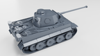WG3D Tiger I - VK45.01(H2) with 7.5cm KwK L70  (Germany, WW2)