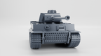 WG3D Tiger I - VK45.01(H2) with 7.5cm KwK L70  (Germany, WW2)