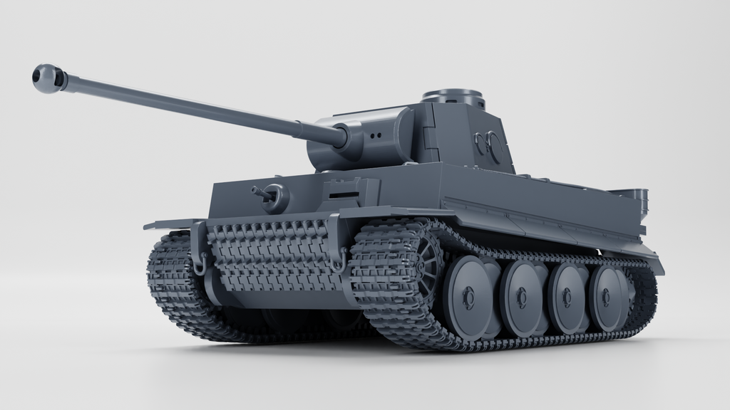 WG3D Tiger I - VK45.01(H2) with 7.5cm KwK L70  (Germany, WW2)